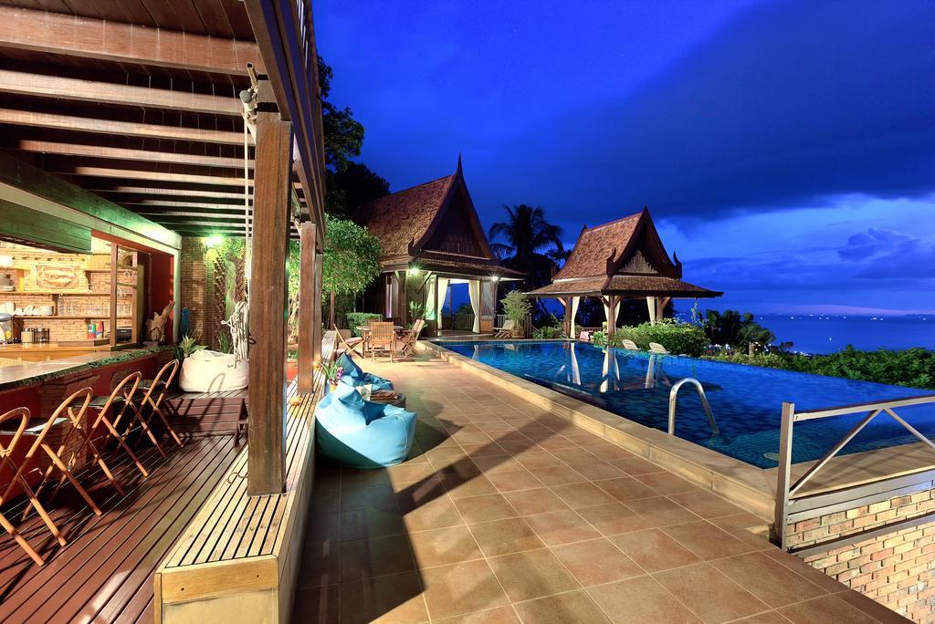 Villa Thai Teak - Panoramic Sea & Sunset Views Ko Samui Cameră foto