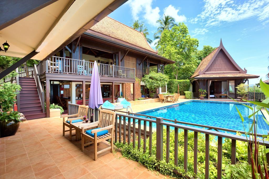 Villa Thai Teak - Panoramic Sea & Sunset Views Ko Samui Cameră foto