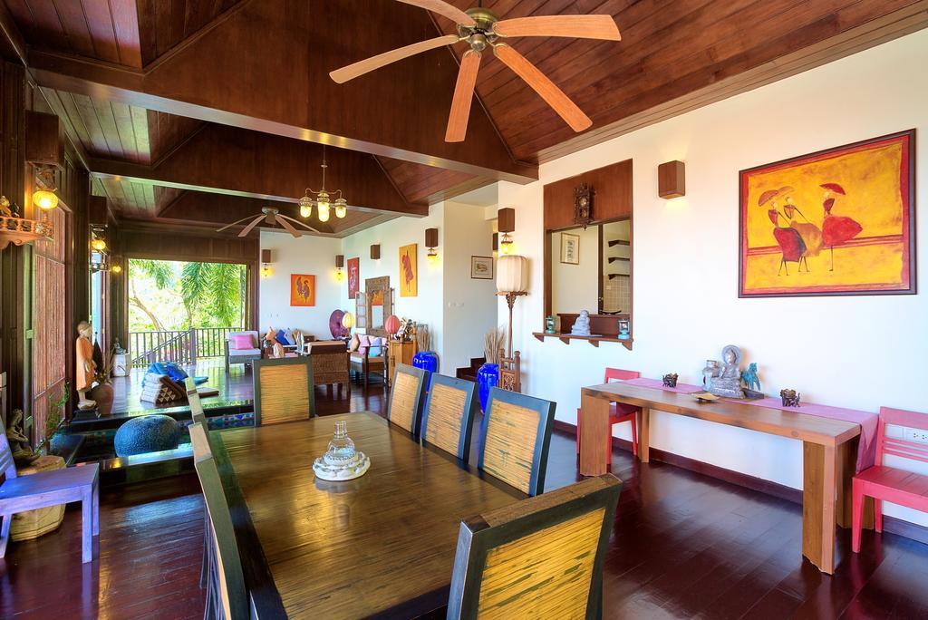 Villa Thai Teak - Panoramic Sea & Sunset Views Ko Samui Cameră foto