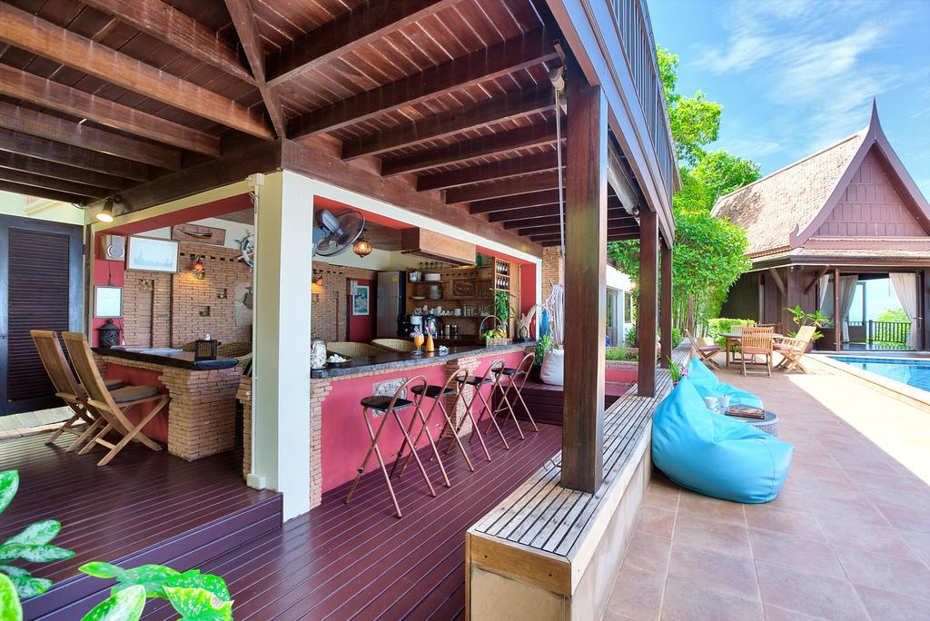 Villa Thai Teak - Panoramic Sea & Sunset Views Ko Samui Cameră foto